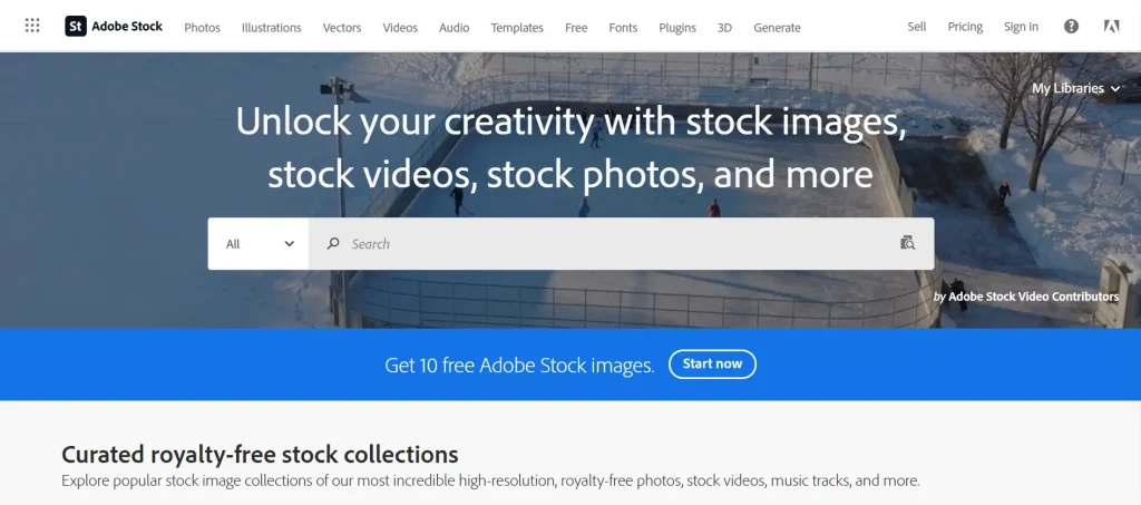 Adobe Stock websites to make money