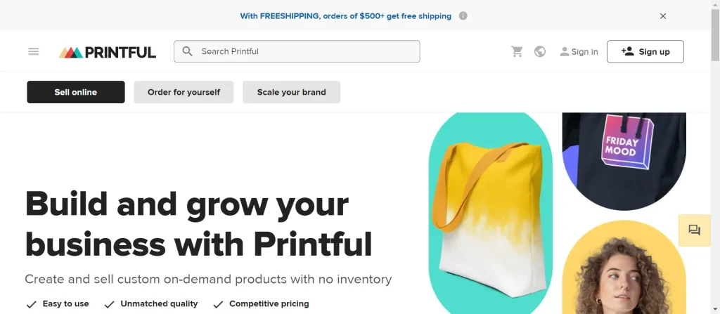 Printful-websites to make money