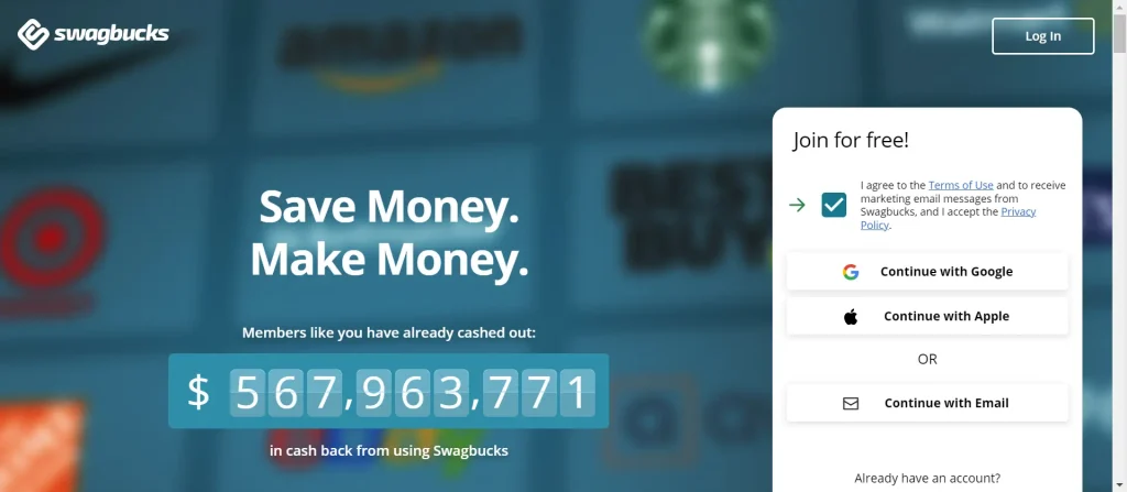 Swagbucks Websites to Make Money