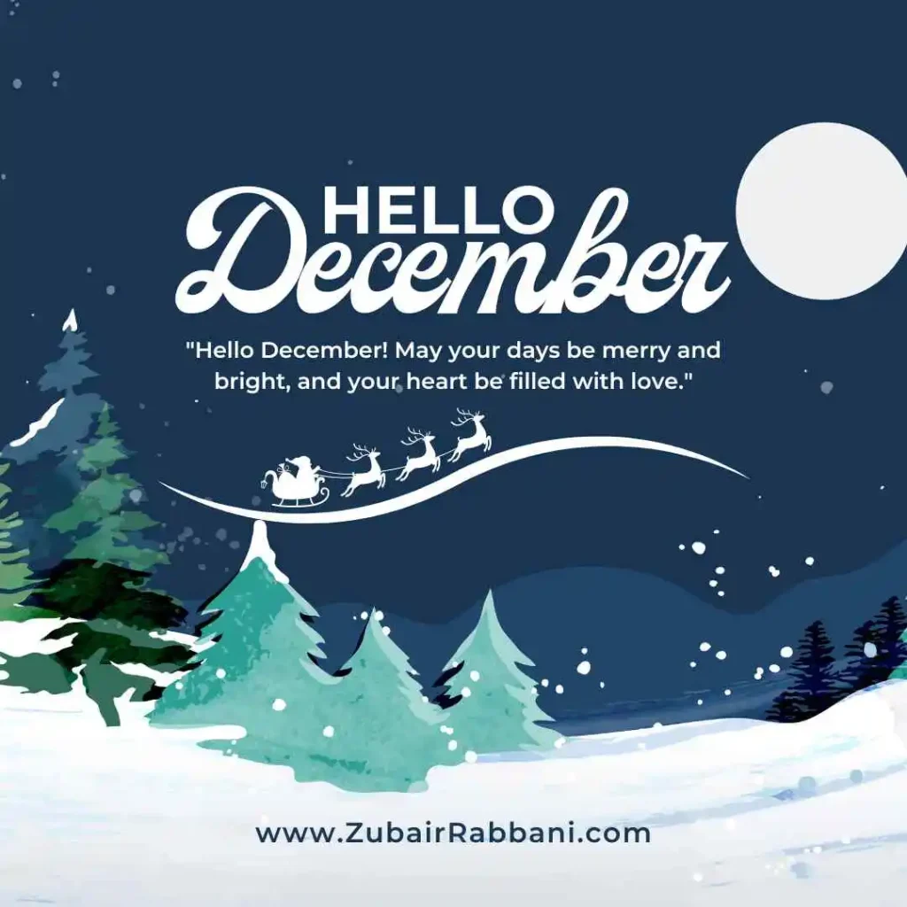 Hello December Quotes and Sayings