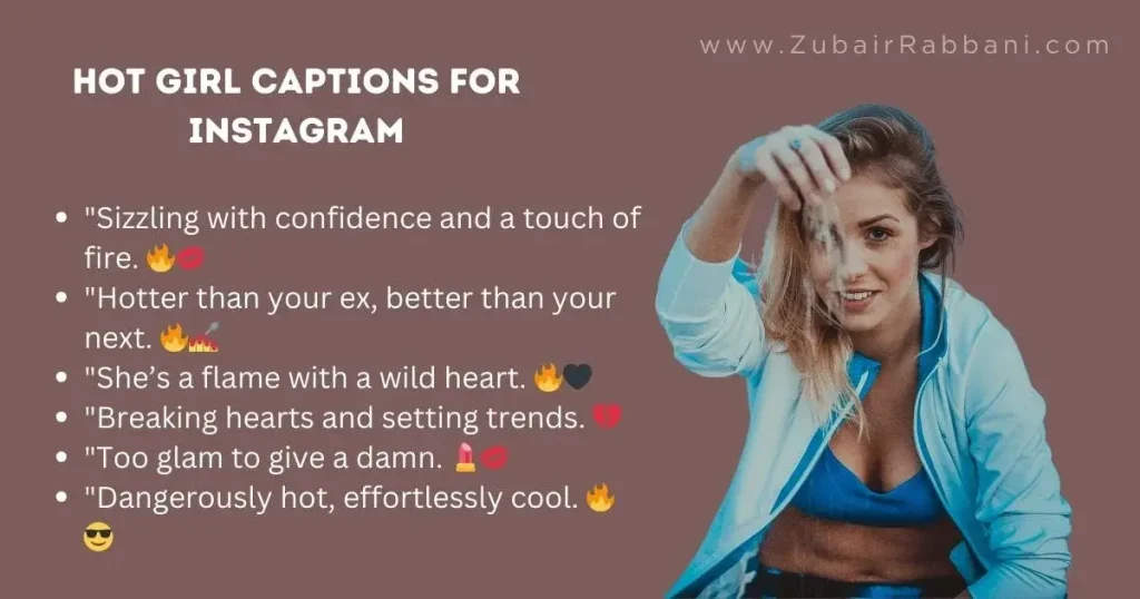 Hot Girl Captions For Instagram