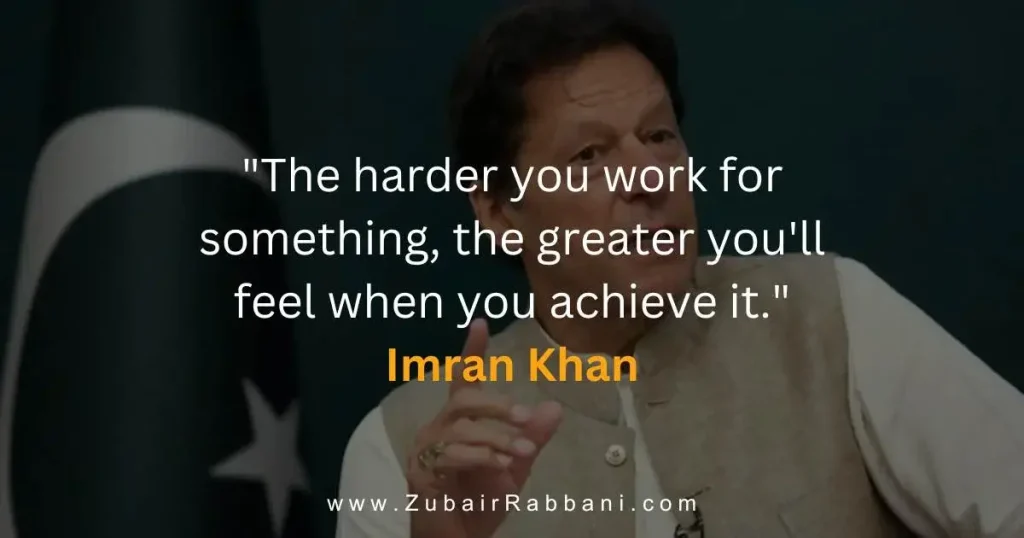 Imran Khan's Quotes on Success