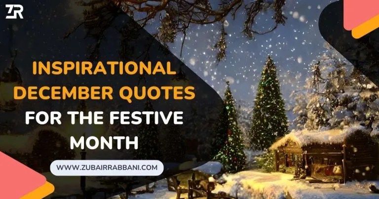 Inspirational December Quotes for the Festive Month