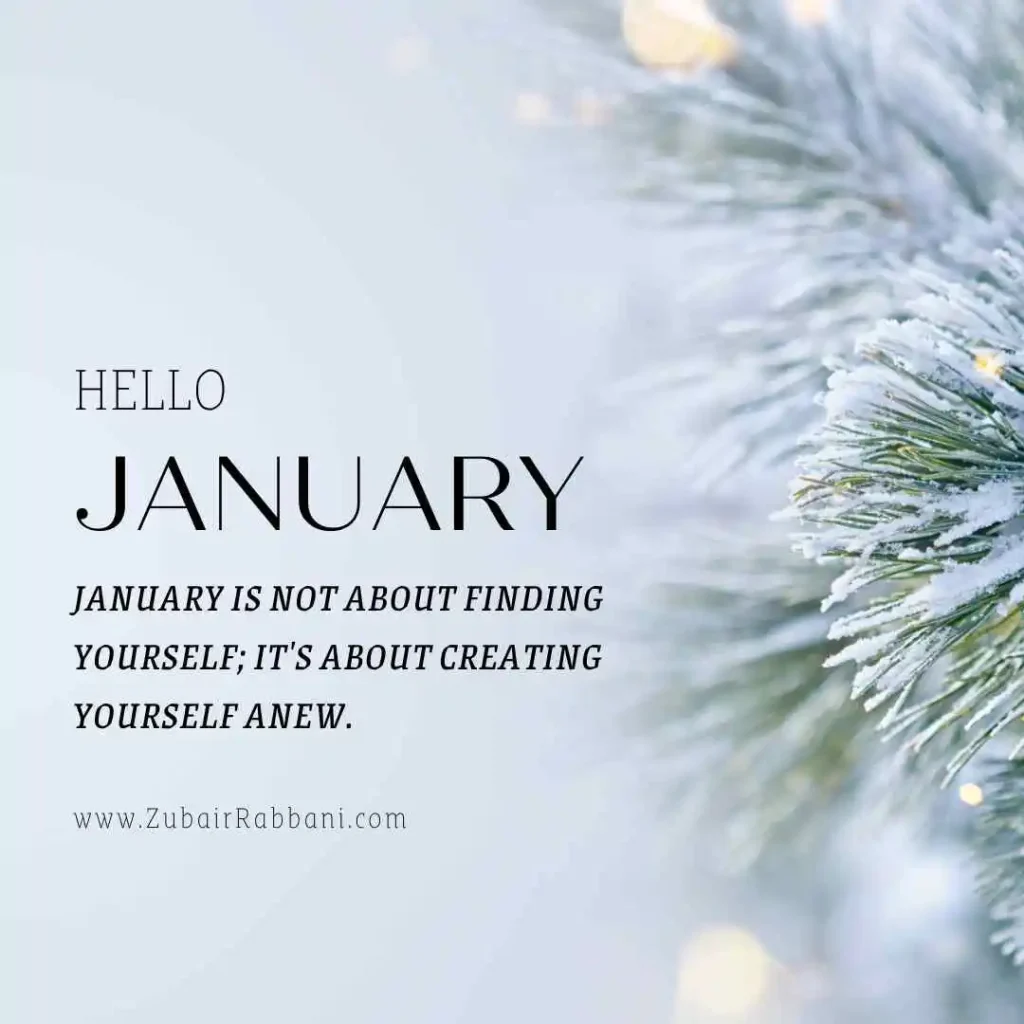 Inspirational January Quotes