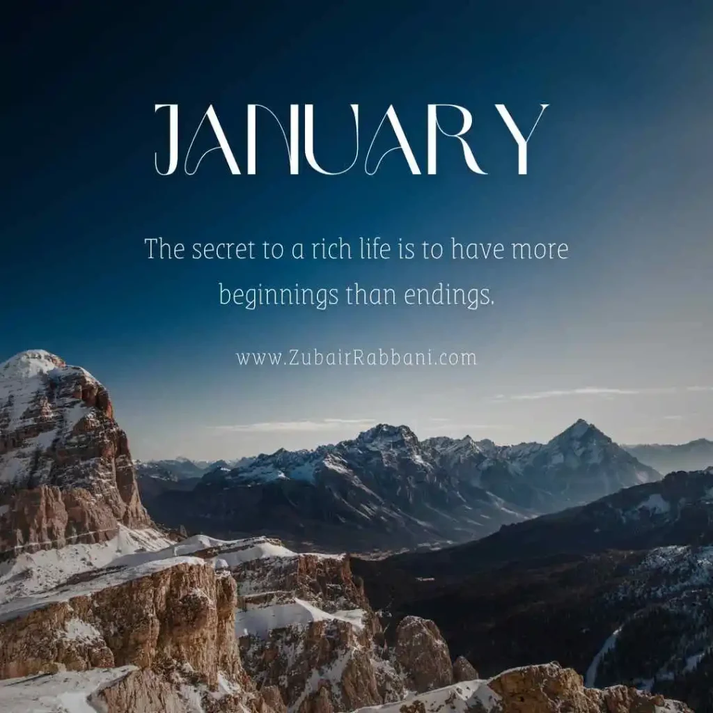 January Quotes About New Beginnings