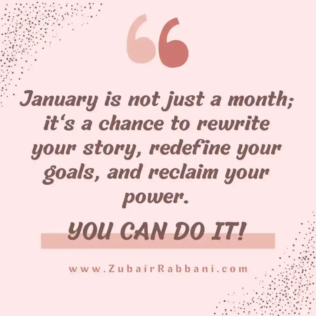 Motivational January Quotes