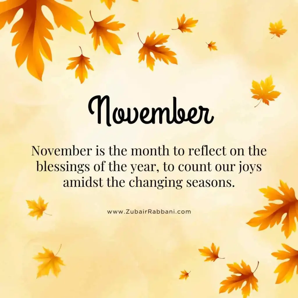 November Quotes for the Fall