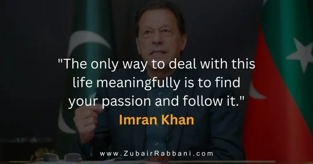 Quotes by Imran Khan