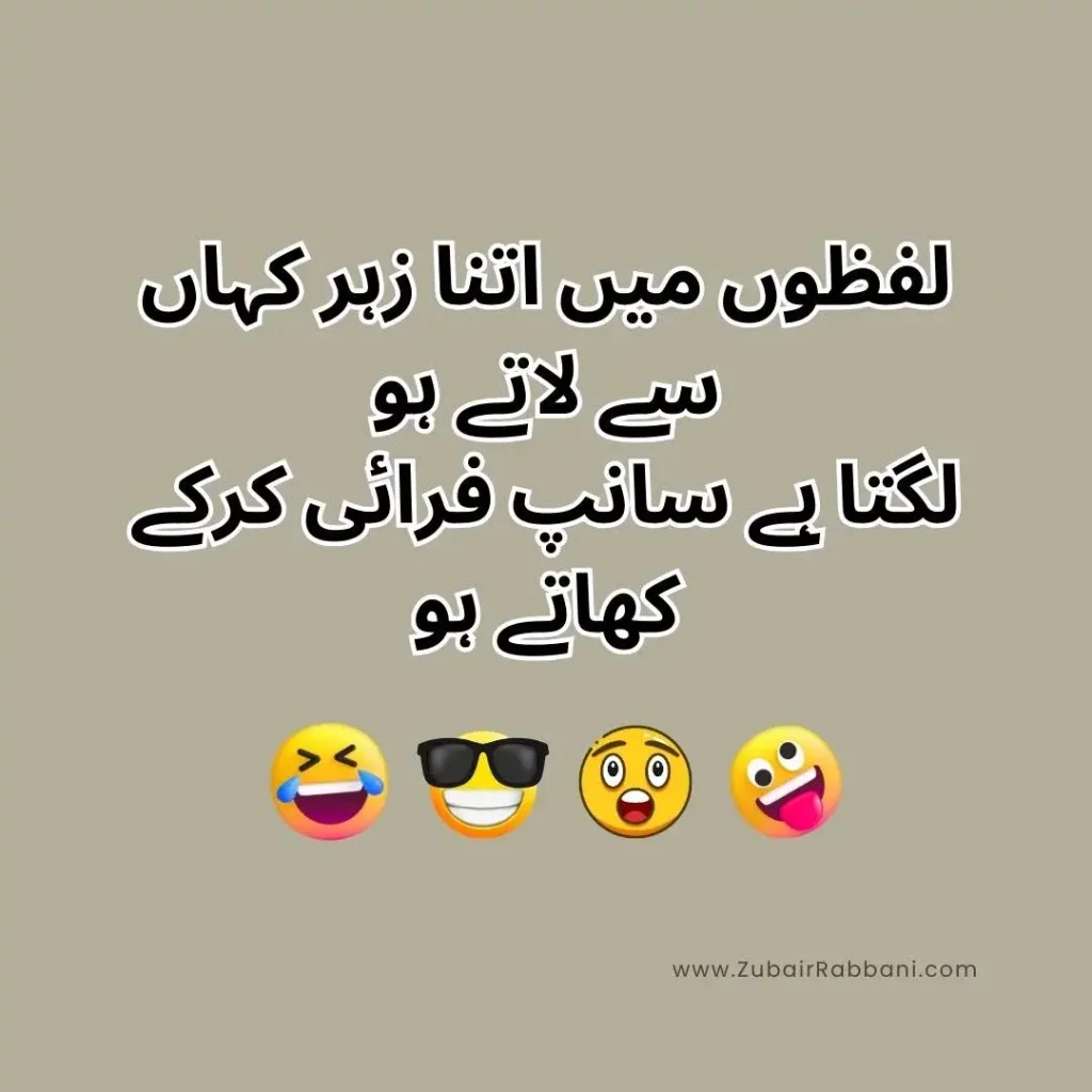 Short Funny Quotes In Urdu
