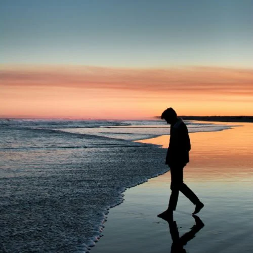 WhatsApp DP for boy on Beach