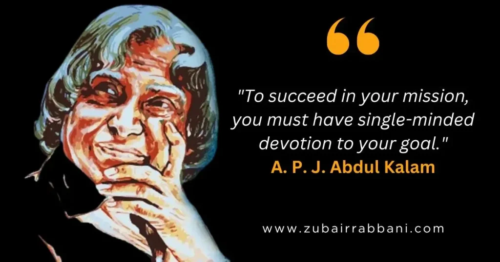 APJ Abdul Kalam Quotes for Success