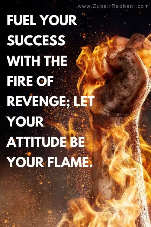 Attitude Revenge Quotes