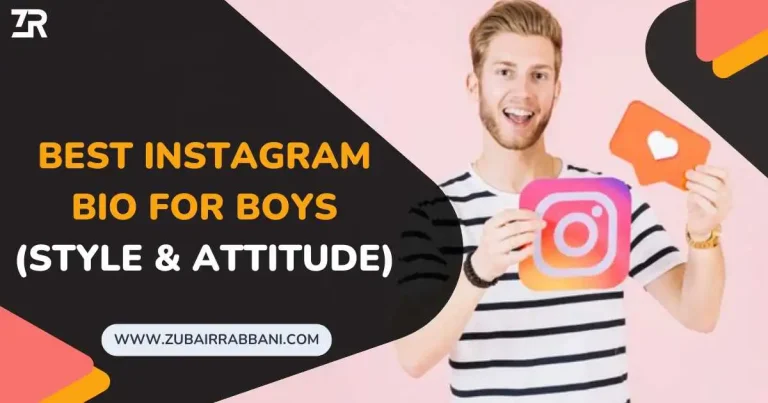 Best Instagram Bio For Boys Style and Attitude