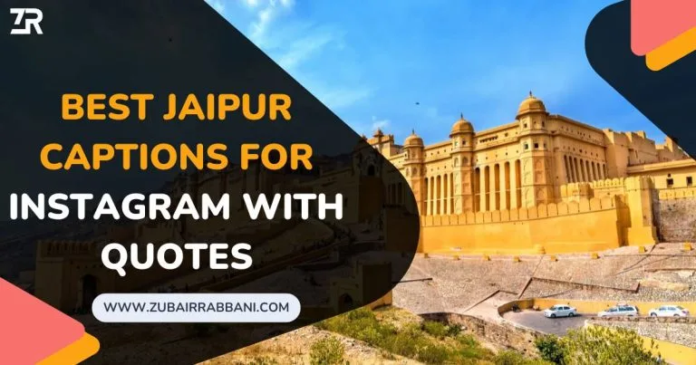 Best Jaipur Captions For Instagram With Quotes