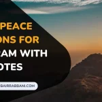 Best Peace Captions For Instagram