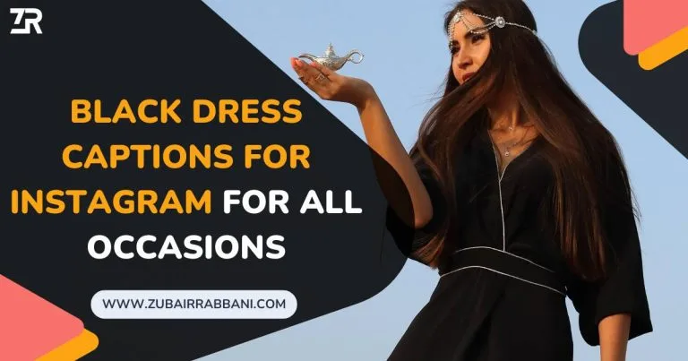 Black Dress Captions For Instagram For All Occasions