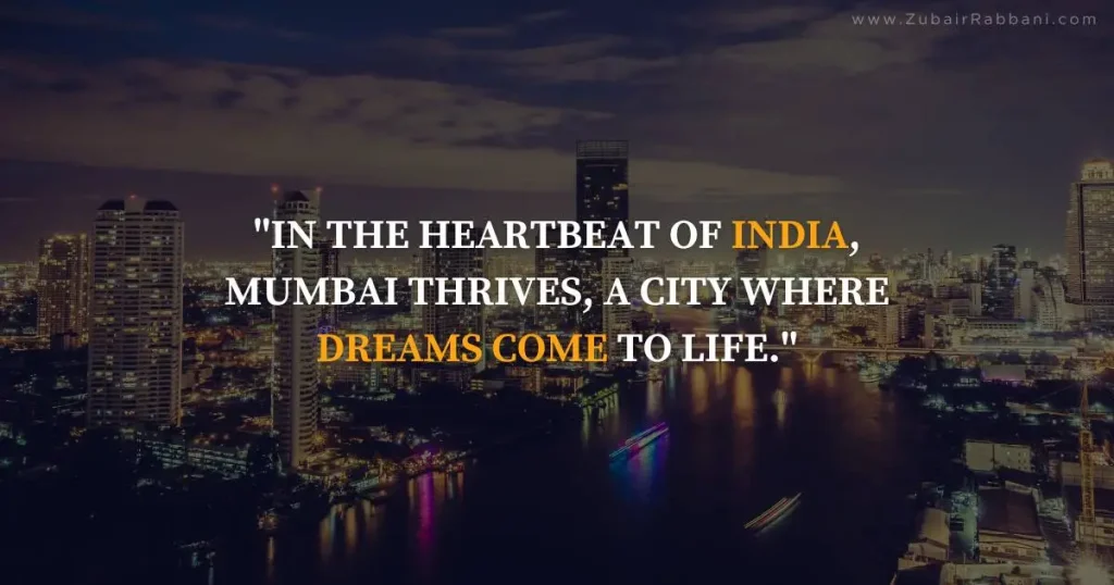 Dream City Mumbai Quotes
