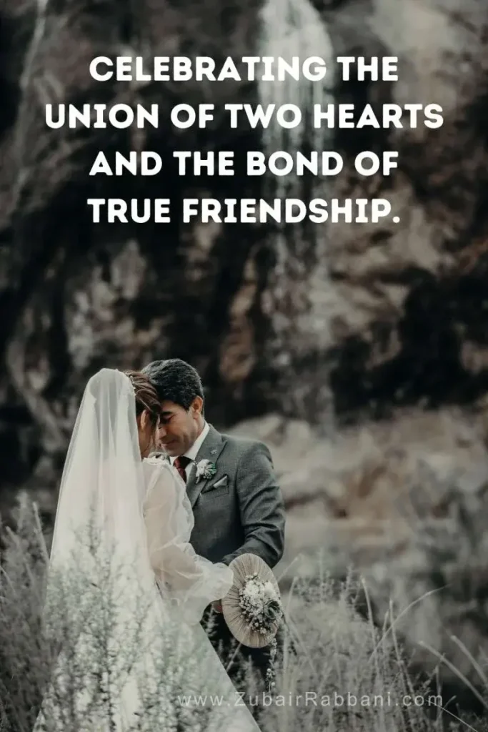 Friends Wedding Captions For Instagram