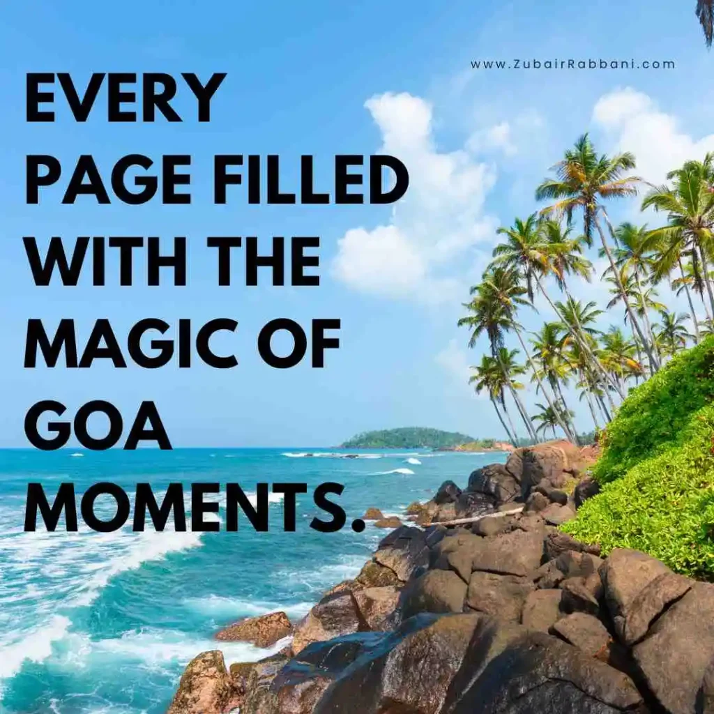 Goa Diaries Captions for Instagram