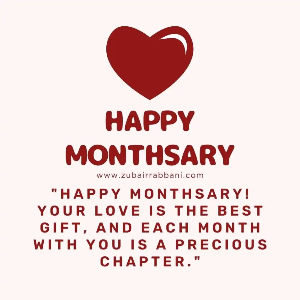 Happy Monthsary Quotes