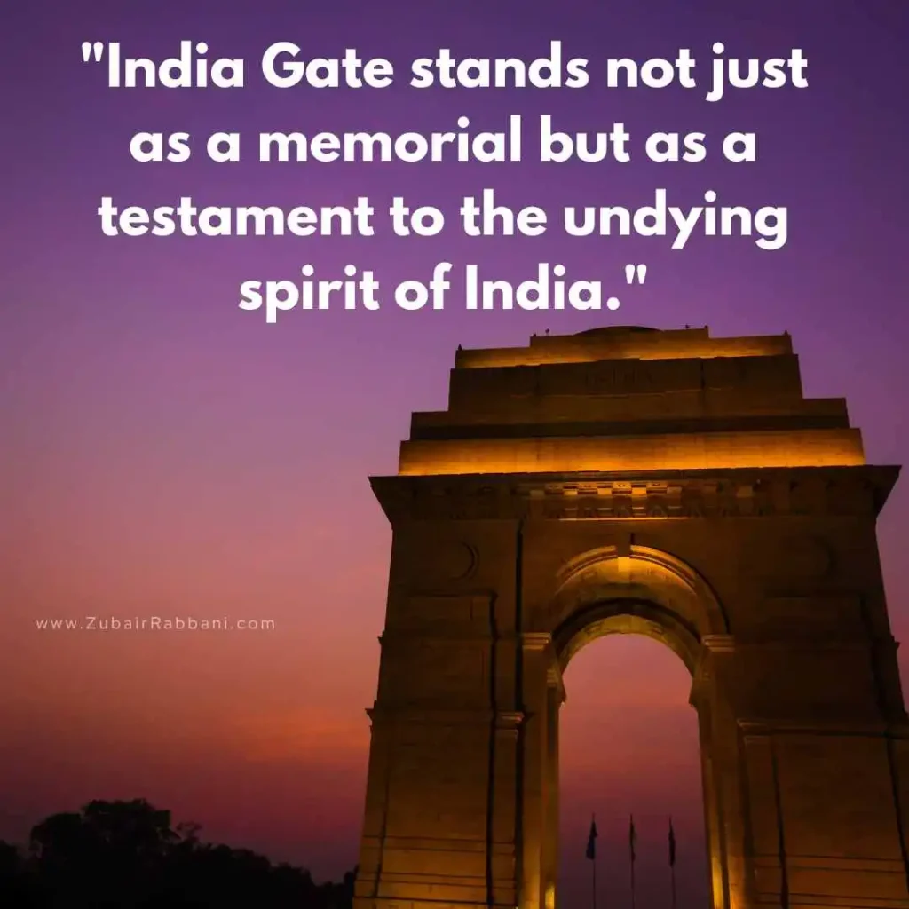 India Gate Quotes