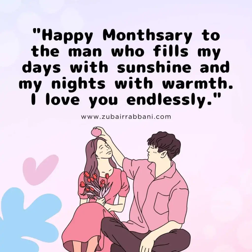 Monthsary Quotes For Boyfriend