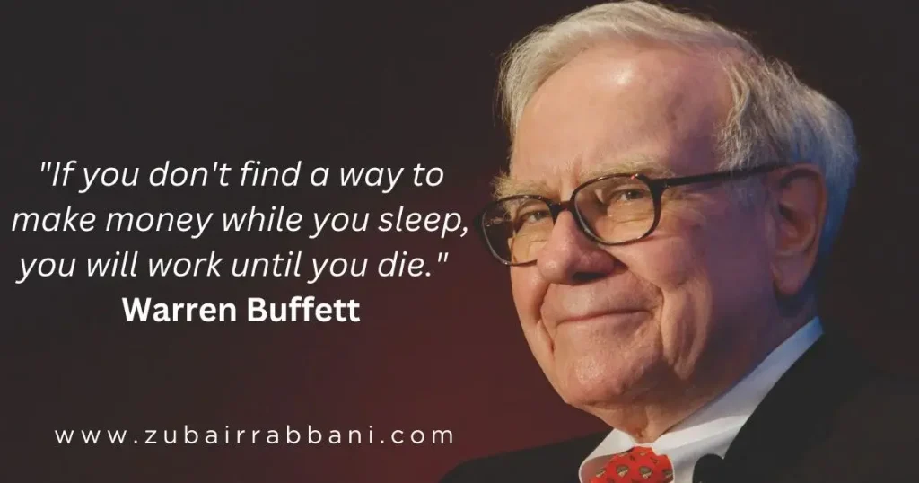 Motivational Money Making Quotes by Warren Buffett