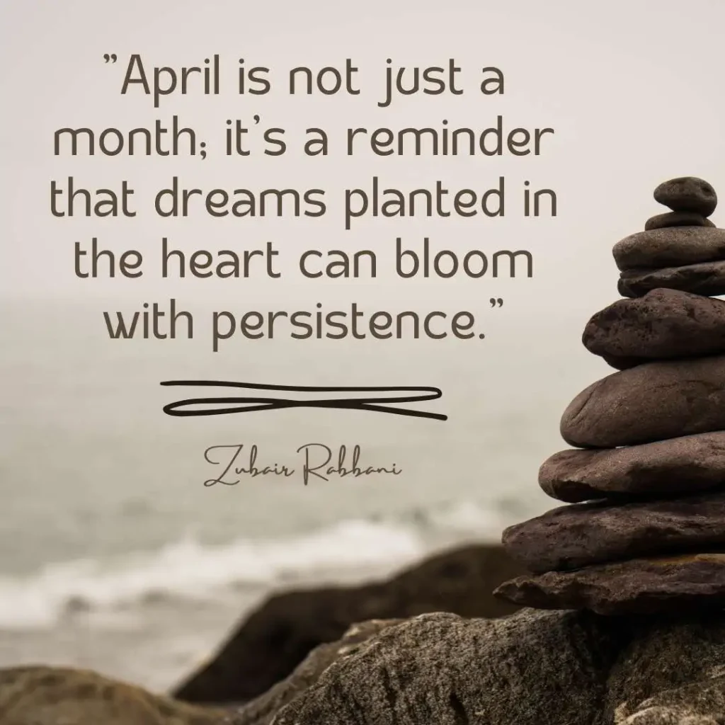 Motivational Quotes for April