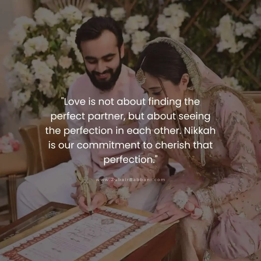 Nikkah Quotes in English
