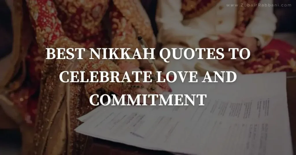 Nikkah Quotes