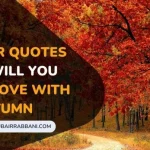 October Quotes That Will You Fall in Love With Autumn