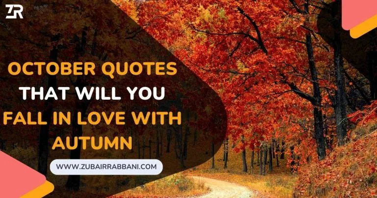 October Quotes That Will You Fall in Love With Autumn