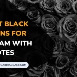 Perfect Black Captions For Instagram With Quotes