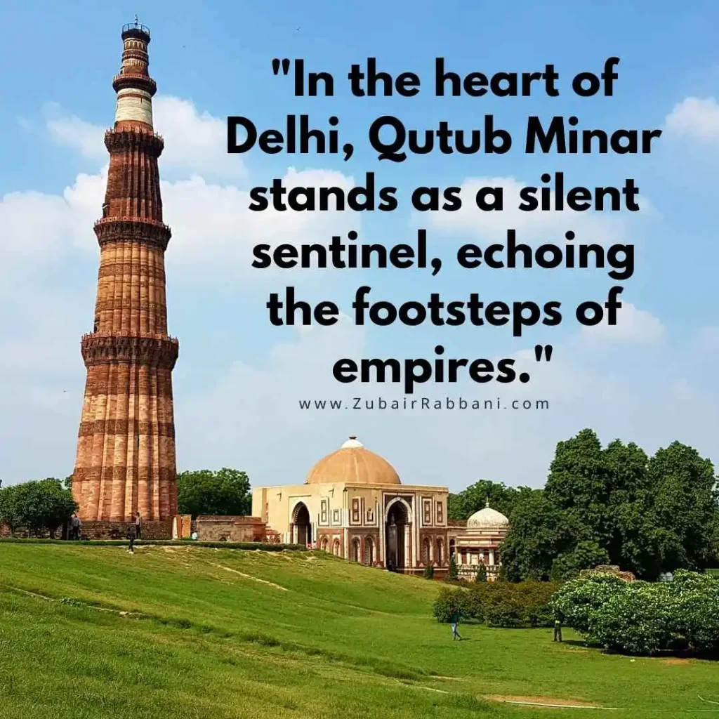 Qutub Minar Quotes