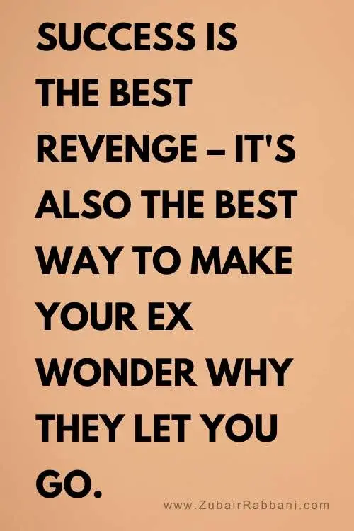 Revenge Quotes For EX