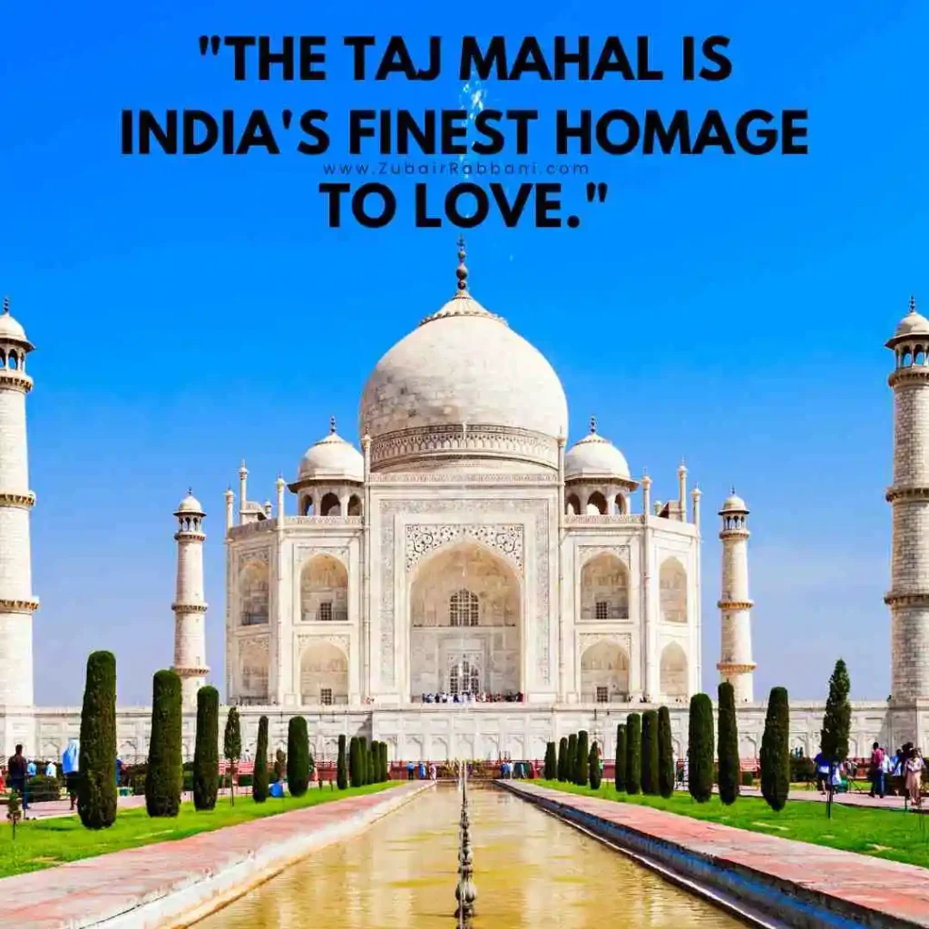 Taj Mahal Captions