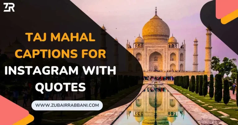120+ Taj Mahal Captions for Instagram with Quotes 66 Taj Mahal Captions for Instagram with Quotes