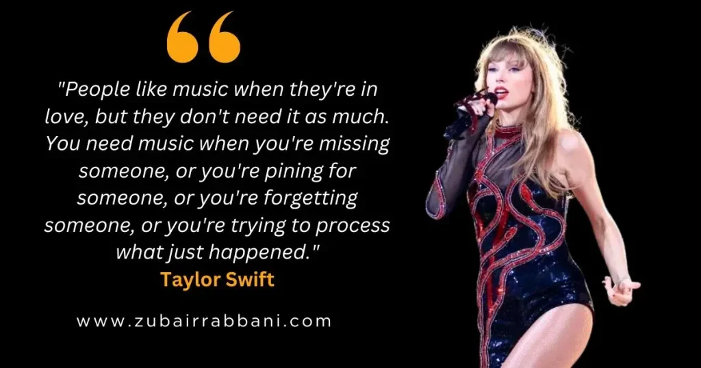 Taylor Swift song Quotes
