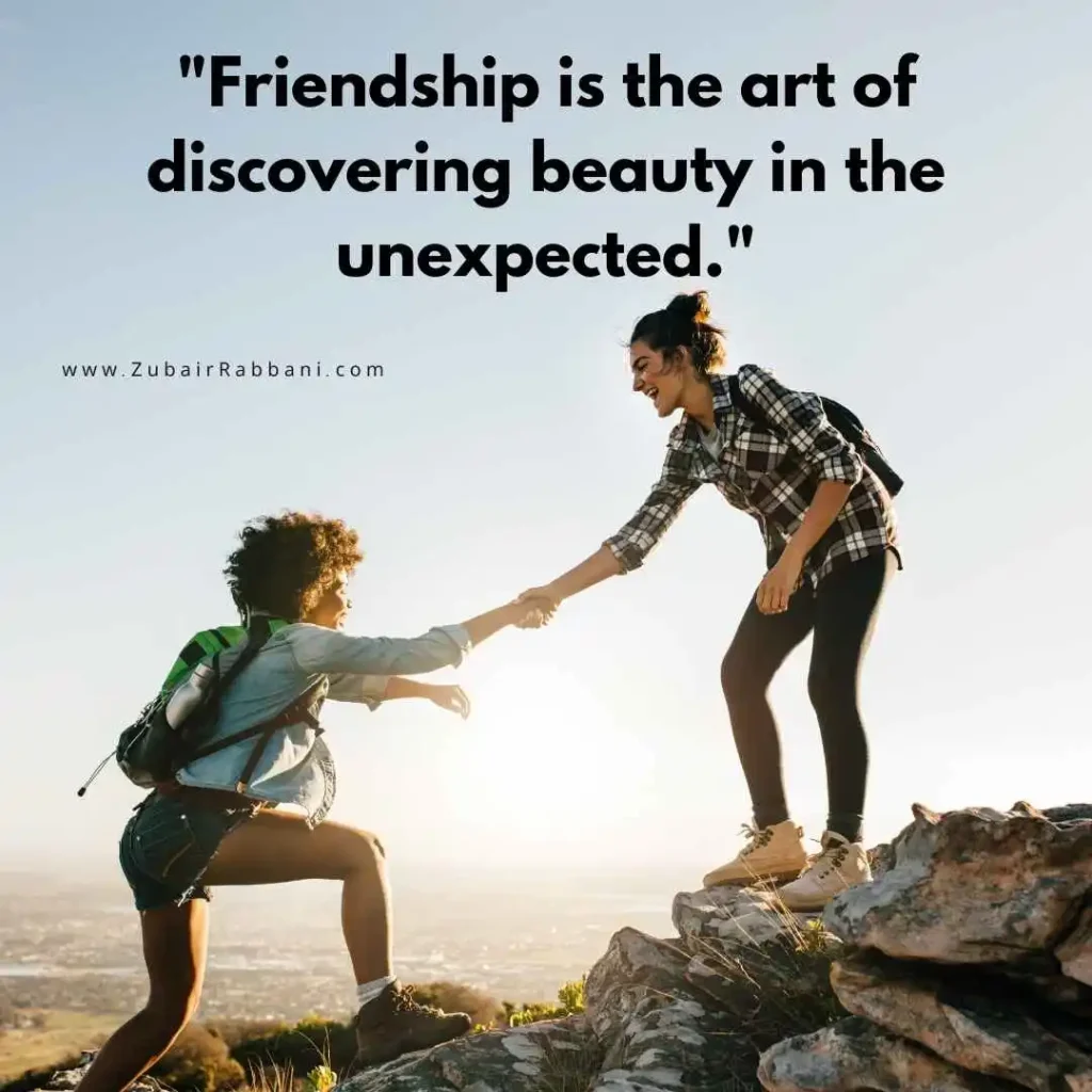 Unexpected Friendship Quotes For Instagram