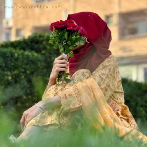 Aesthetic Cute Hijab Girl Pic