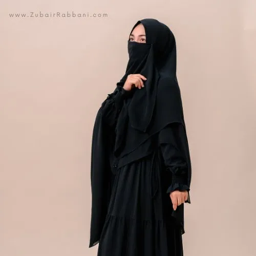 Black Hijab Girl DP