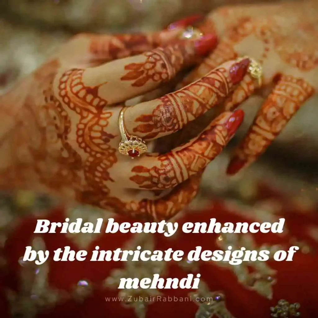 Bridal Mehndi Captions For Instagram