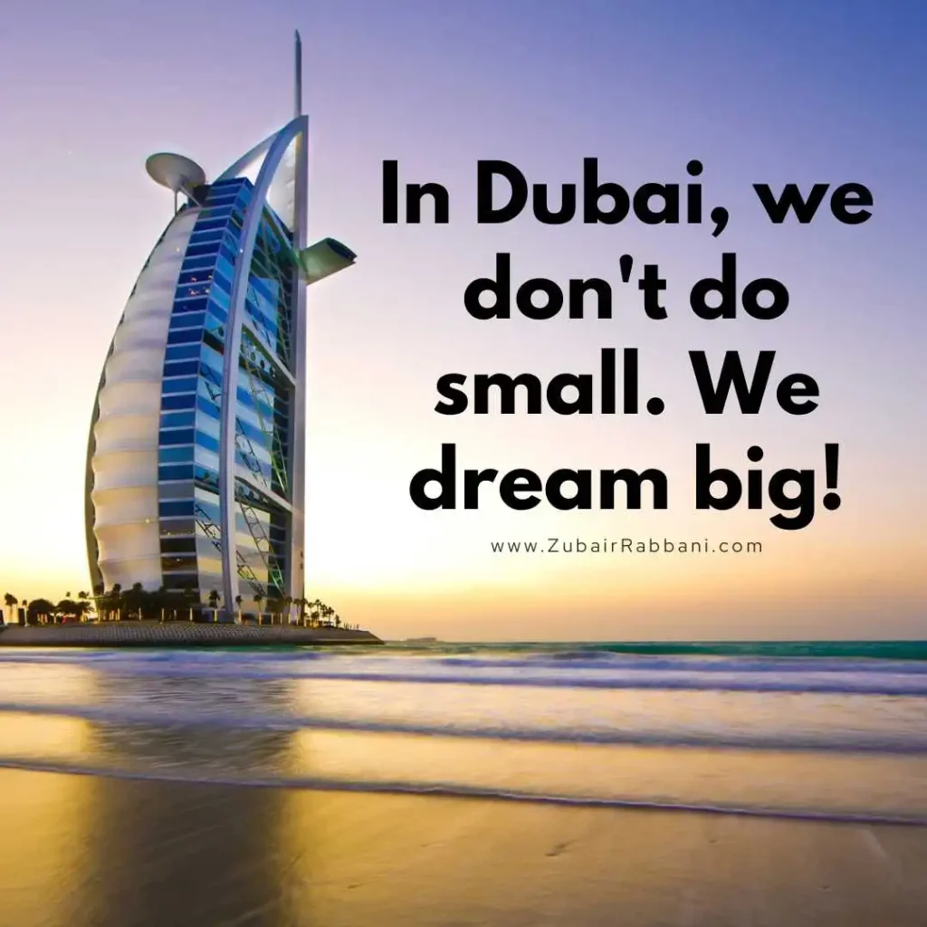 Dubai Quotes For Instagram