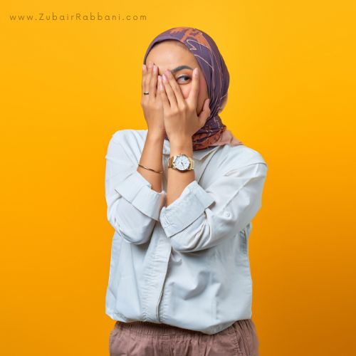 Hidden Face Cute Hijab Girl Profile Pic