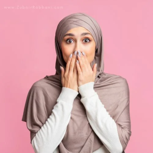 Hidden Face Cute Hijab Girl Profile Pic