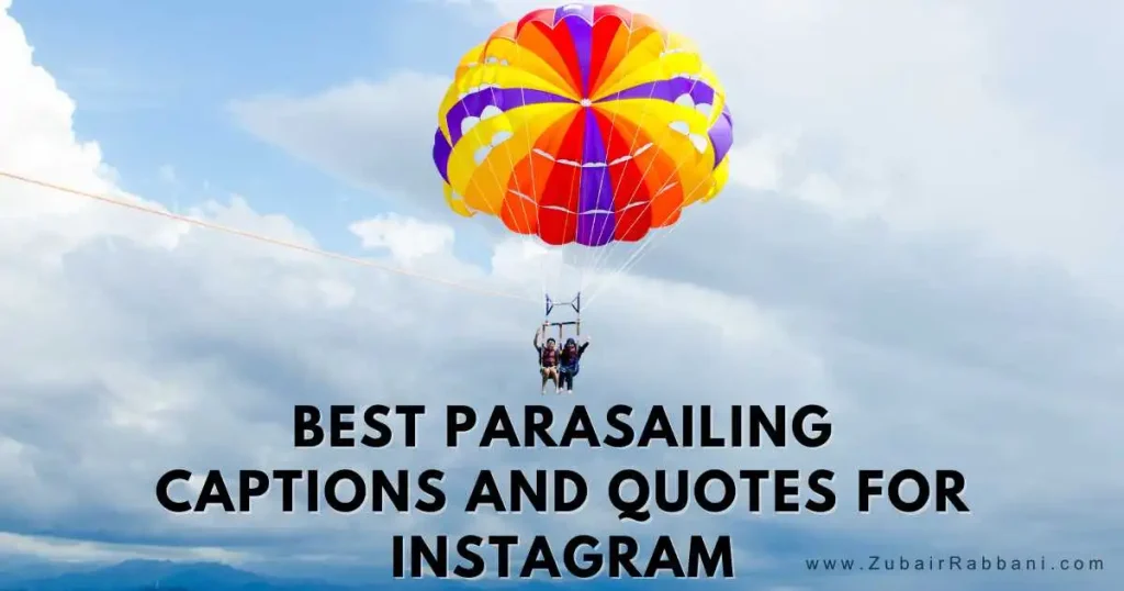 Parasailing Captions