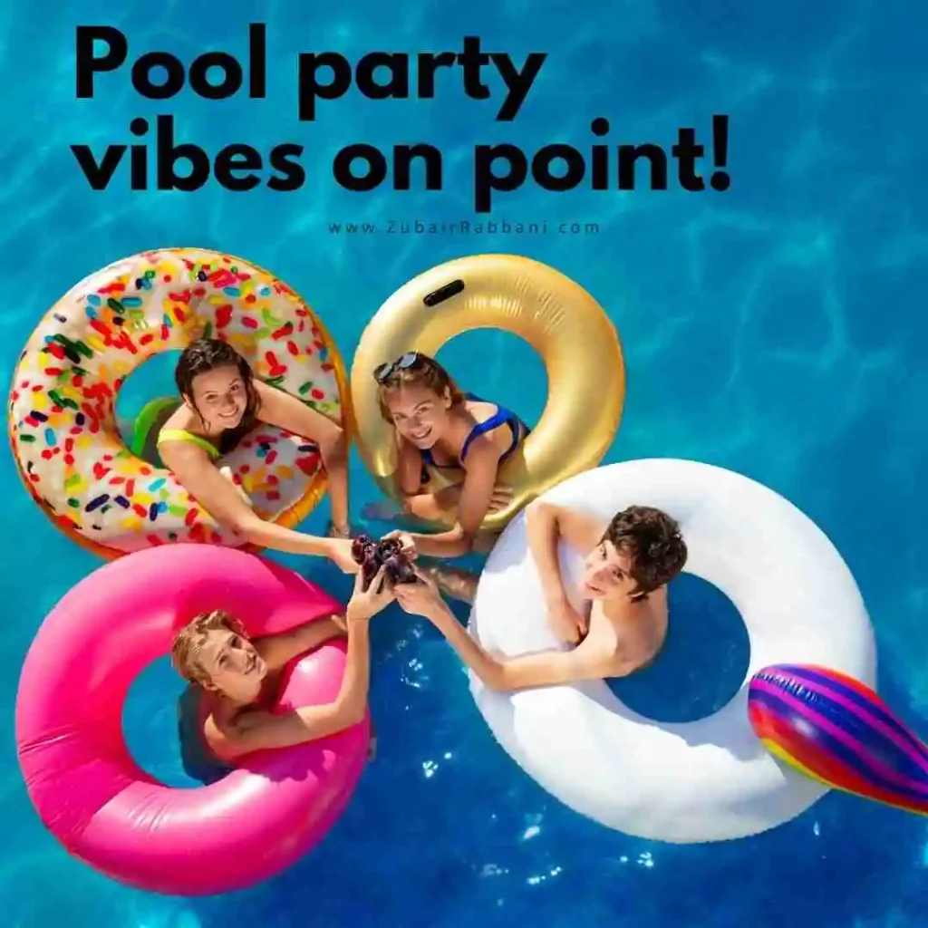 Pool Party Captions For Instagram