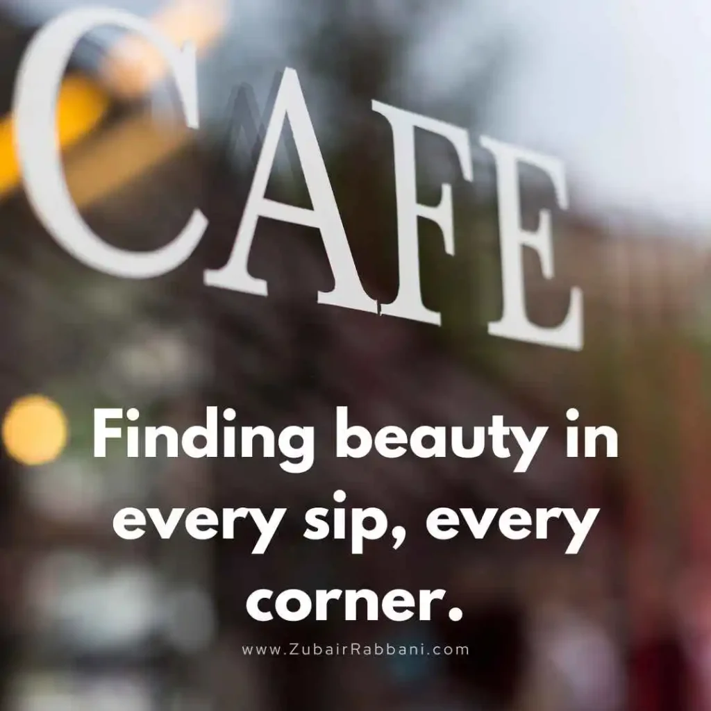 Pretty Cafe Captions