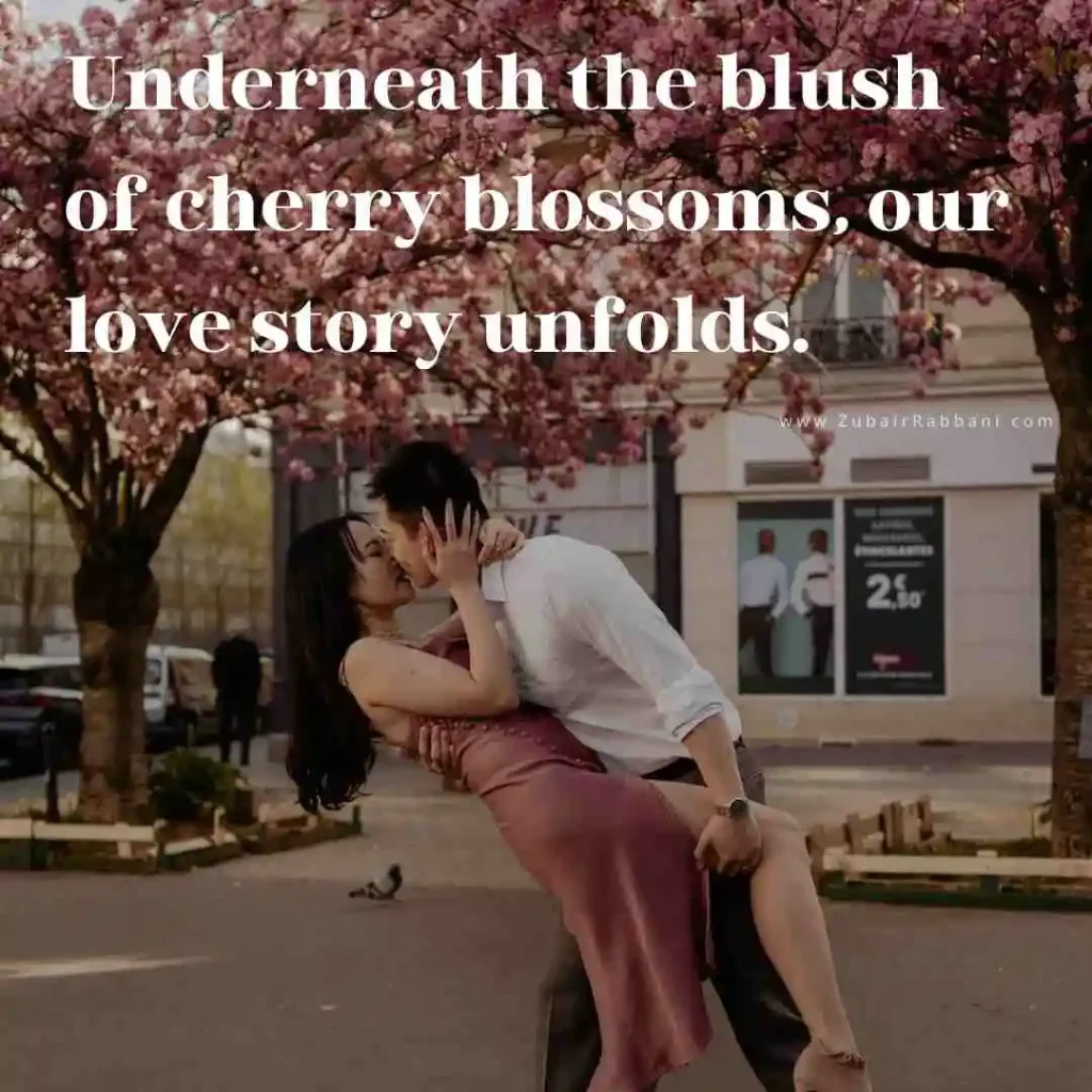 Romantic Cherry Blossom Captions For Instagram