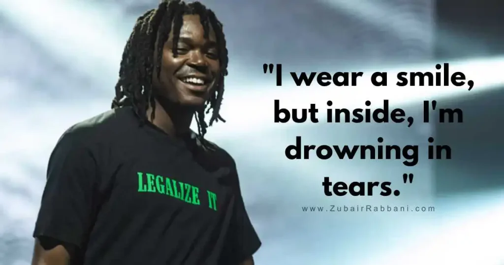 Saddest Lucki Quotes